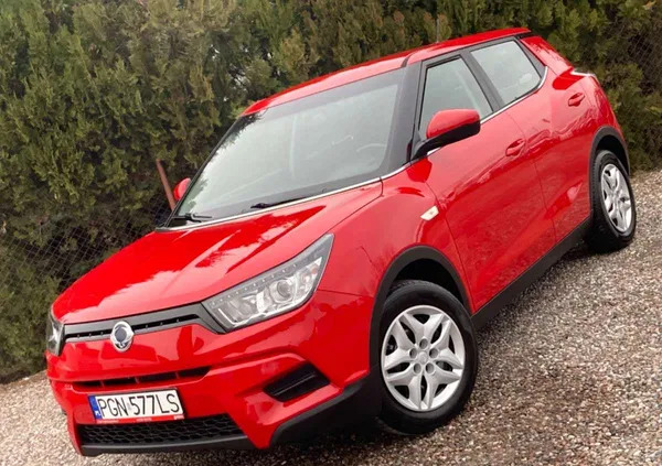 rajgród SsangYong Tivoli cena 44900 przebieg: 86000, rok produkcji 2018 z Rajgród